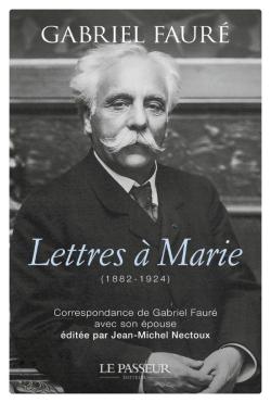 Couverture du livre : photo en noir et blanc de Gabriel Fauré