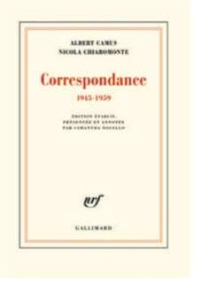 Camus,Chiaromonte, Correspondance-couv