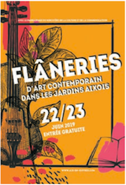 Affiche des Flâneries 2019