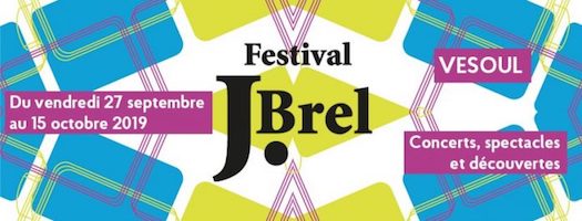 affiche du festival Jacques Brel