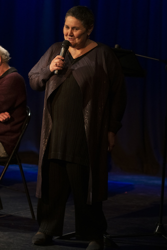 photo de la soirée Verdier du 21 janvier 2020 : Marie Liobères, déléguée générale de la Fondation La Poste