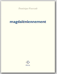 Couverture du livre de Dominique Fourcade, Magdaléniennement