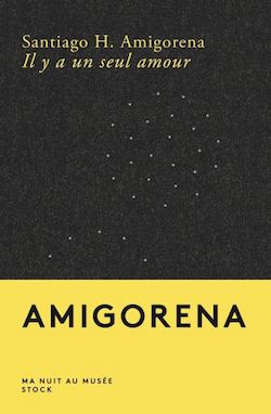 Couverture du livre de Santiago H. Amigorena, Il y a un seul amour