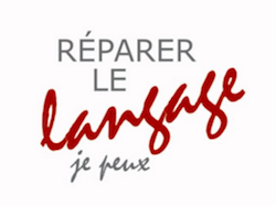 logo de l'association Réparer le langage, je peux