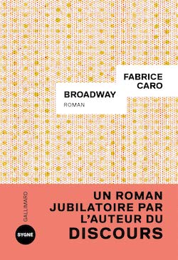Couverture du livre de Fabrice Caro, Broadway