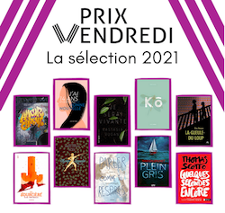 Visuel de la sélection du Prix Vendredi 2021