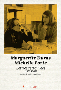 Couverture des Lettres retrouvées, Marguerite Duras, Michelle Porte