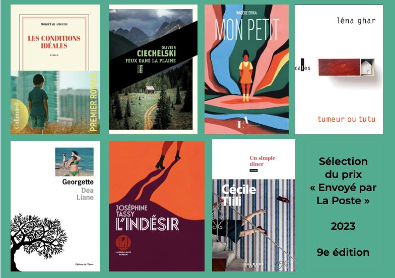 Couverture des 7 livres sélectionnés