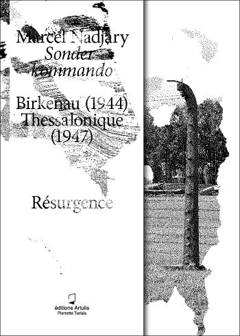 Page de titre du livre de Marcel Nadjary sous forme bibliophilique (en noir et blanc)