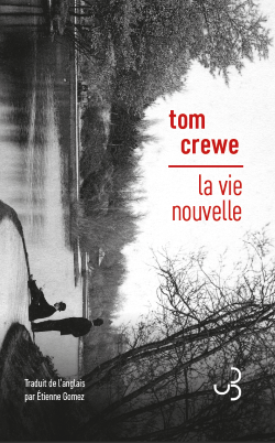 Couverture du livre : une photo en noir et blanc de deux hommes face à un lac bordé d'arbres