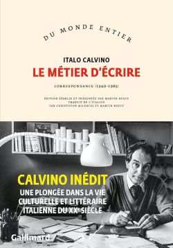 Couverture de la Correspondance de Calvino chez Gallimard