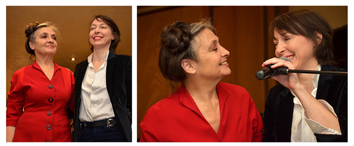 Photos montage de deux photos de Catherine Ringer et Jeanne Cherahl