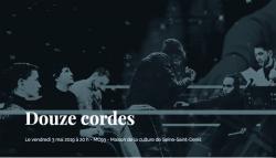 Affiche Douzes cordes, Création Opéra Hip Hop 