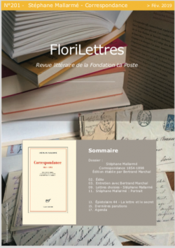 Couverture FLoriLettres 201