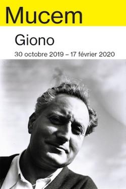 Affiche de l'expo Giono au MUCEM