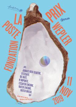 Affiche du Prix Wepler Fondation La Poste 2019