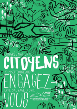 Affiche du congrès « Citoyens, engagez-vous ! »