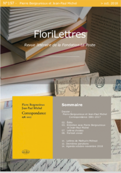 Couverture de FloriLettres 197