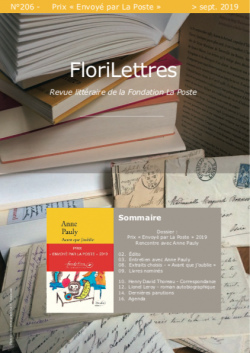 Couverture de FloriLettres 206