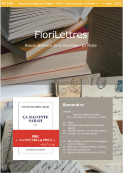 Couverture de FLoriLettres 196