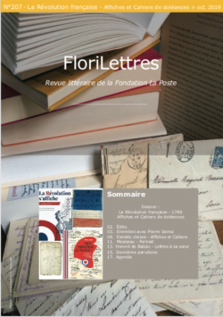 Couverture de FLoriLettres 207