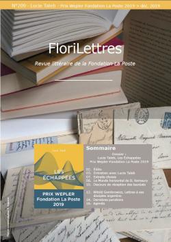 Couverture de FLoriLettres 209