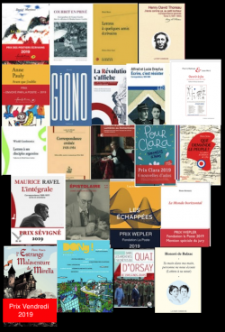 couvertures des livres soutenus par la Fondation en 2019