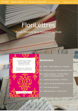 Couverture de FLoriLettres 180