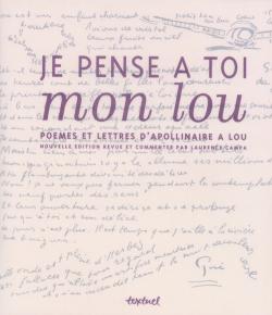 Couverture du livre je pense à toi mon lou édité par Laurence Campa, Textuel