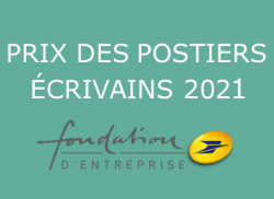 visuel du prix des postiers écrivains 2021