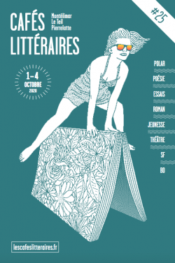 Affiche des Cafés littéraires de Montélimar