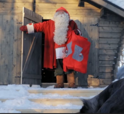 image du film d’Axel Clevenot et Julien Boustani, Qui veut brûler le père Noël