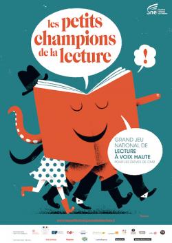 Affiche des Petits Champions de la lecture 2021