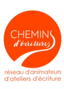 Visuel de l'association Chemins d'écritures (réseau d'animation d'ateliers d'écritures)