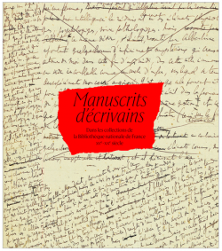 Couverture du livre Manuscrits d'écrivains (fac-similé de manuscrits)