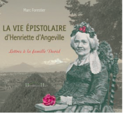 Couverture du tome 2 de Vie épistolaire de Henriette d'Angeville avec sa photo