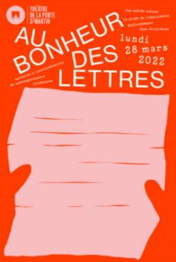 Affiche du spectacle Au bonheur des lettres