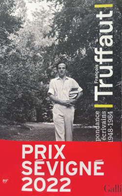 Couverture de la Correspondance François Truffaut avec bandeau rouge Prix Sévigné 2022