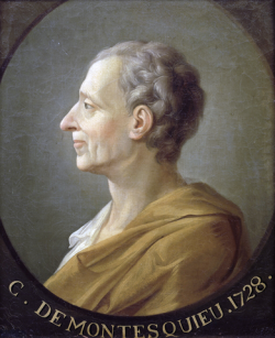 portrait de Montesquieu en 1728 (peinture anonyme)