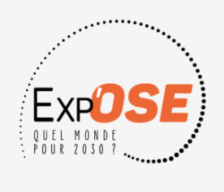 Visuel du projet Expose : ExpOSE écrit en toutes lettres, entouré de pointillés