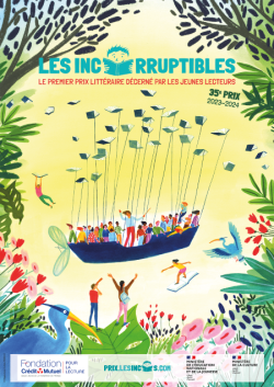 Affiche des Incorruptibles, dessin en couleur