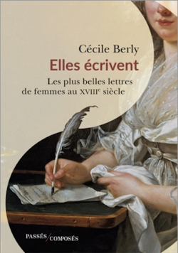 Couverture du livre, tableau d'une femme écrivant avec une plume
