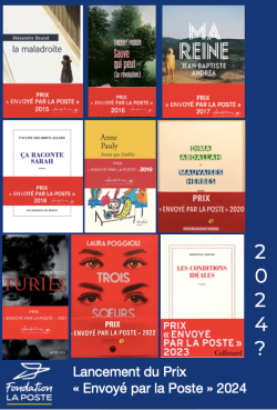 Visuel avec couverture des livres primés de 2015 à 2023