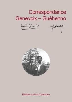 Couverture du livre, beige, avec titre en rouge et photo ronde des deux épistoliers