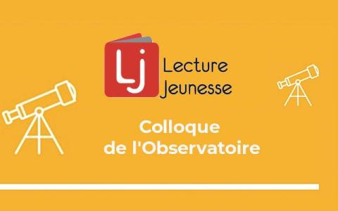 Visuel jaune avec titre du colloque en lettres blanches et noires, et logo de l'association