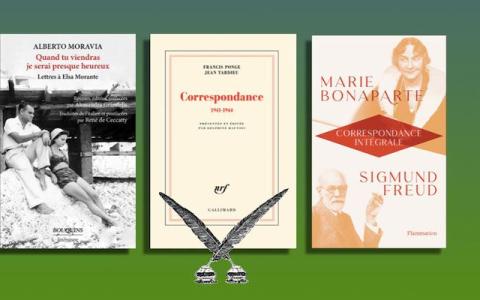 Visuel fond vert avec couvertures des 3 ouvrages sélectionnés et logo du prix