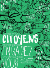 Affiche du congrès « Citoyens, engagez-vous ! »