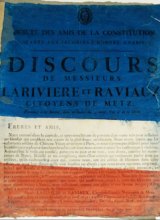 reproduction d'une affiche révolutionnaire