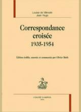 Couverture du livre de la Correspondance entre Louise de Vilmorin et Jean Hugo 