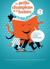 Visuel du concours Les Petits champions de la lecture